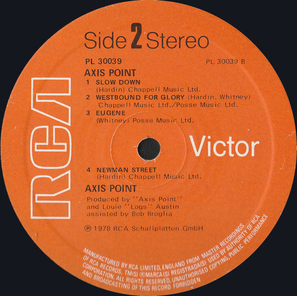 Axis Point : Axis Point (LP, Album)