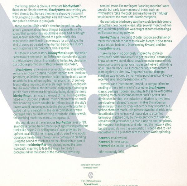 Various : Bio Rhythm "Dance Music With Bleeps" (LP, Comp)