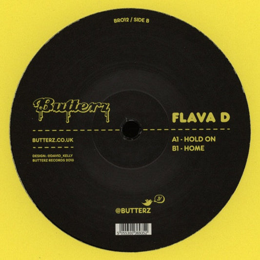 Flava D : Hold On / Home (12")