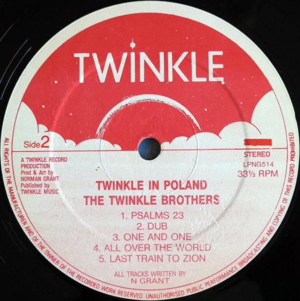 Twinkle Brothers : Twinkle In Poland (LP, Album)