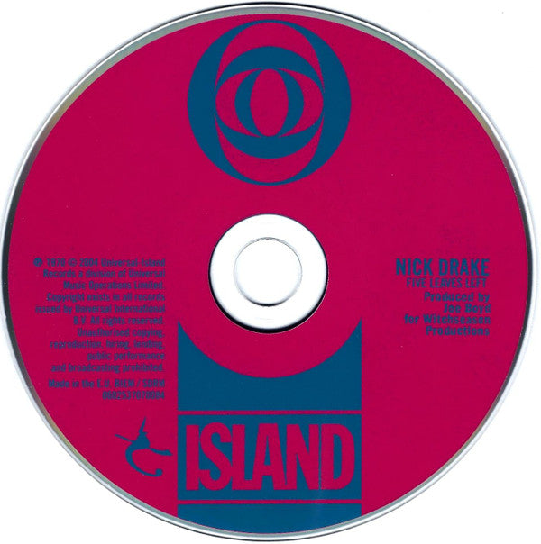 Nick Drake : Five Leaves Left (CD, Album, RE, RM)