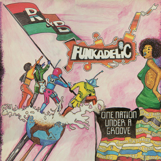 Funkadelic : One Nation Under A Groove (LP, Win + 7", EP + Album, Gat)