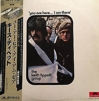 The Keith Tippett Group : You Are Here... I Am There (LP, Album, RE)