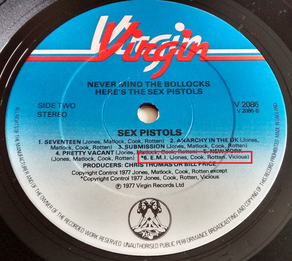 Sex Pistols : Never Mind The Bollocks Here's The Sex Pistols (LP, Album)