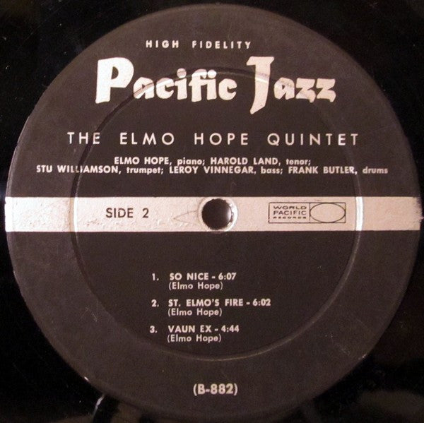 Art Blakey & The Jazz Messengers / The Elmo Hope Quintet* Featuring Harold Land : Art Blakey & The Jazz Messengers / The Elmo Hope Quintet Featuring Harold Land (LP, Album, Mono)