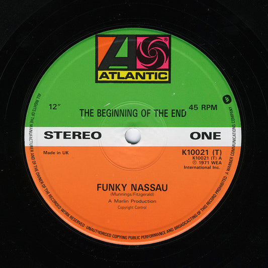 The Beginning Of The End : Funky Nassau (12", RE)