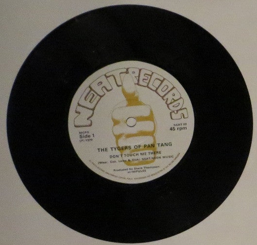 Tygers Of Pan Tang : Don't Touch Me There (7", Sma)