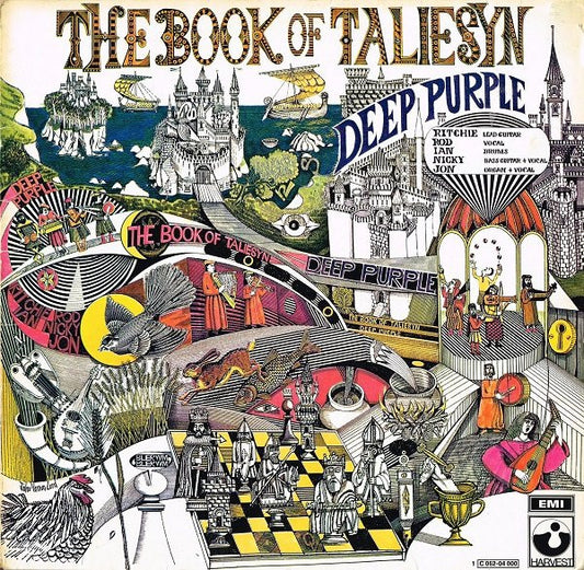 Deep Purple : The Book Of Taliesyn (LP, Album, RE, Gat)