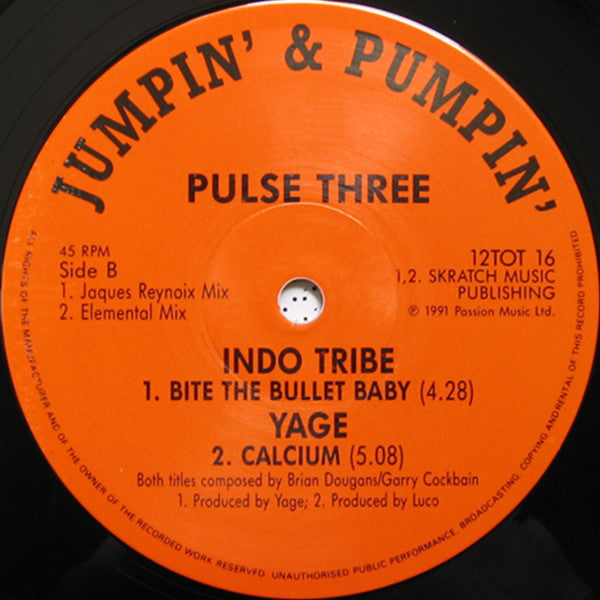 Smart Systems, Indo Tribe, Yage : Pulse Three (12", EP)