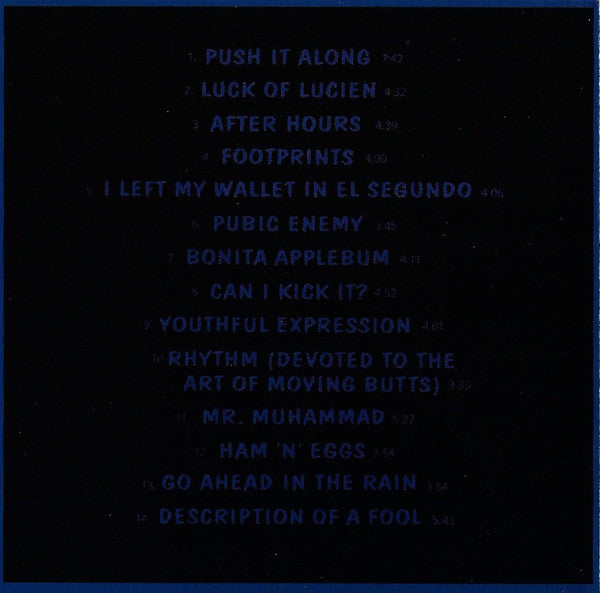 A Tribe Called Quest : People's Instinctive Travels And The Paths Of Rhythm (CD, Album, RE)