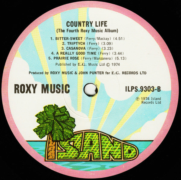 Roxy Music : Country Life (LP, Album)