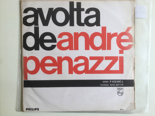 André Penazzi : A Volta De André Penazzi (LP, Album, Mono)