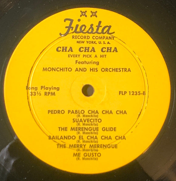 Ramón Márquez & His Orchestra / Ramon Monchito Y Su Orquesta : Cha Cha Cha Every Pick A Hit (LP, Album)