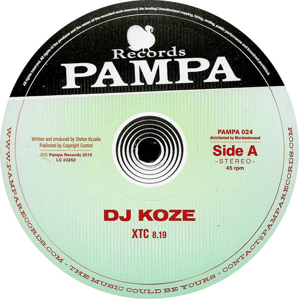 DJ Koze : XTC (12", EP)