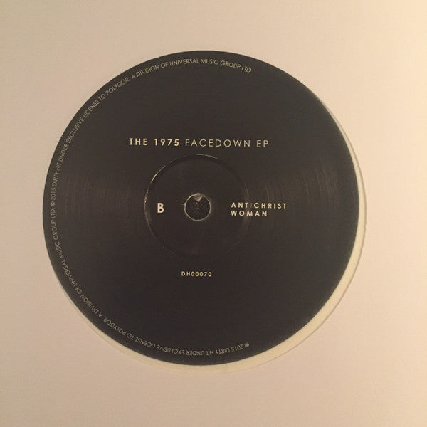 The 1975 : Facedown (12", EP, Whi)