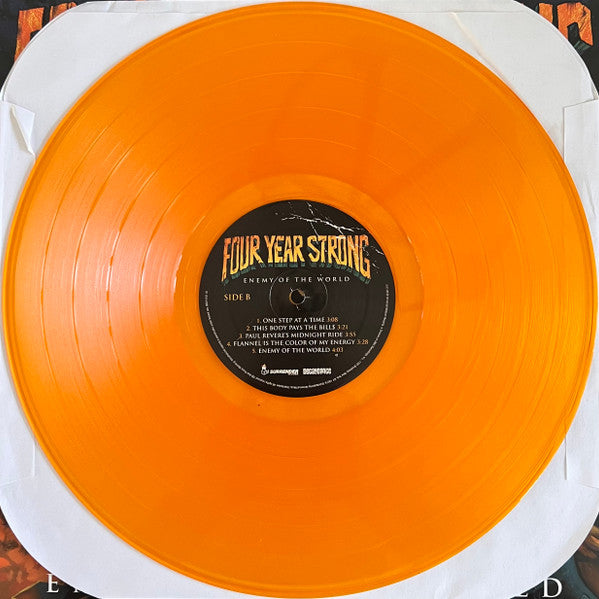 Four Year Strong : Enemy Of The World (LP, Album, Ora)