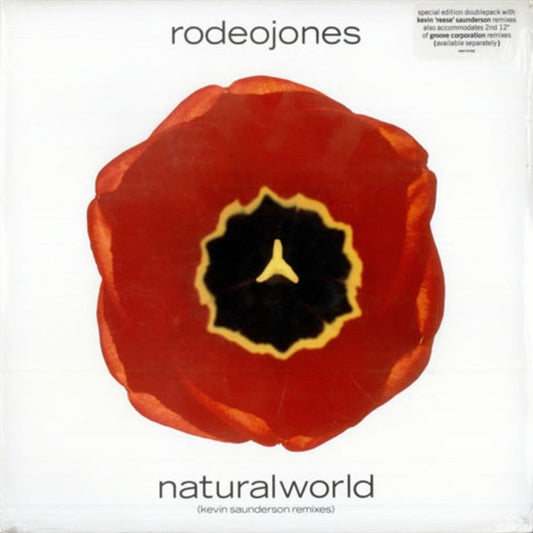 Rodeo Jones : Natural World (Kevin Saunderson Remixes) (12", Gat)