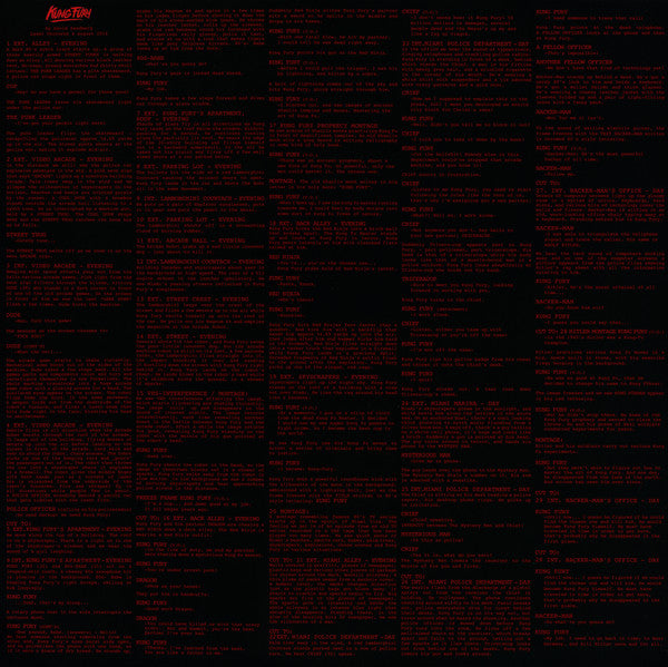 Various : Kung Fury (Original Motion Picture Soundtrack) (LP, Album, Comp, Red)