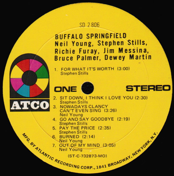 Buffalo Springfield : Buffalo Springfield (2xLP, Comp, MO-)