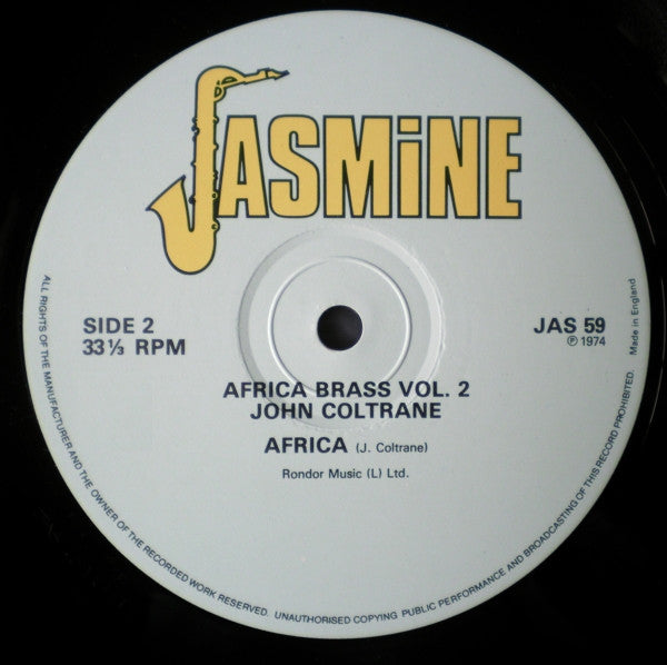 John Coltrane : The Africa Brass Sessions, Vol. 2 (LP, Album, RE)