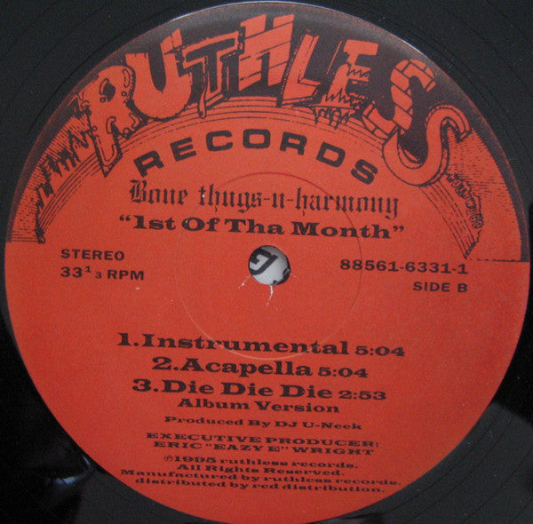 Bone Thugs-N-Harmony : 1st Of Tha Month (12")