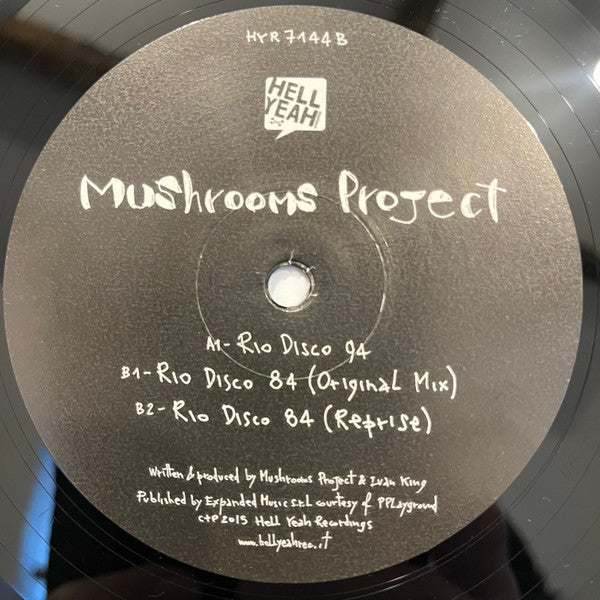 Mushrooms Project : Rio Disco (12")