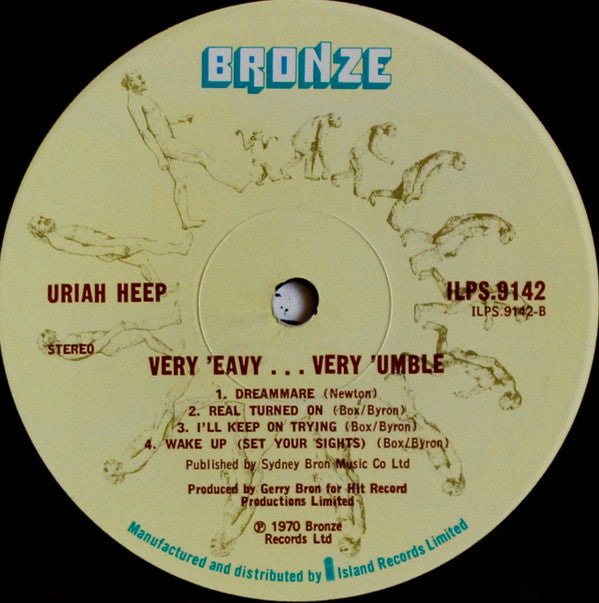 Uriah Heep : ...Very 'Eavy ...Very 'Umble (LP, Album, Gat)