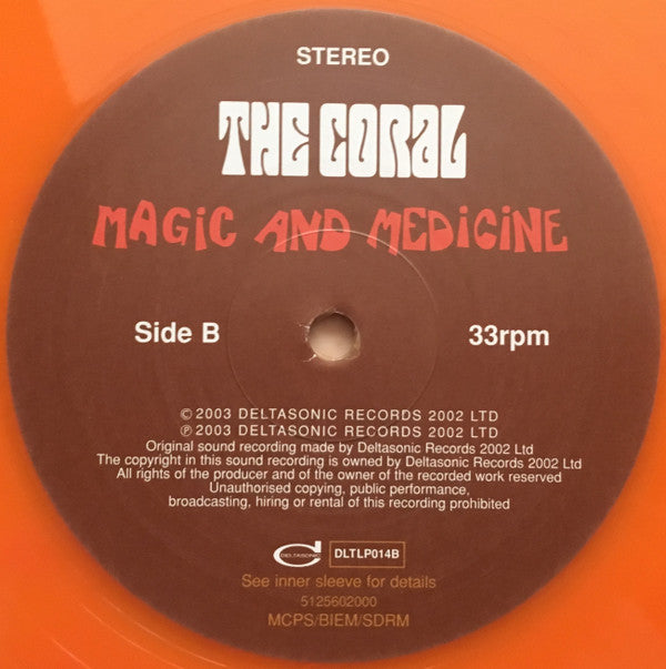 The Coral : Magic And Medicine (2xLP, Album, Ora)