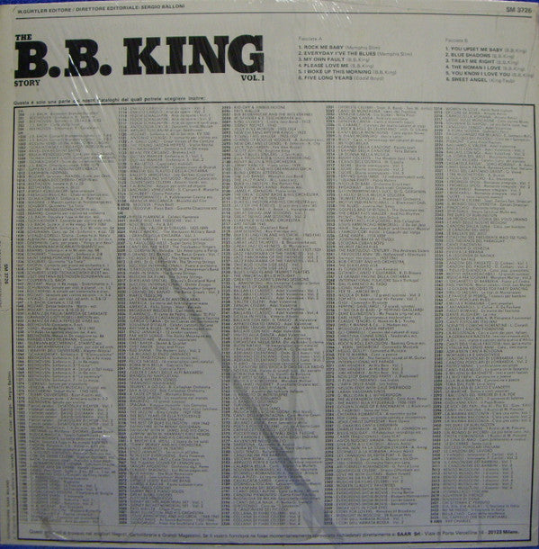 B.B. King : The B.B. King Story Vol.1 (LP, Comp, RE, RM)