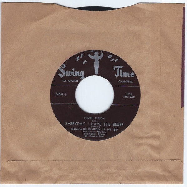 Lowell Fulson Featuring Lloyd Glenn : Every Day I Have The Blues / Rocking After Midnight (7")