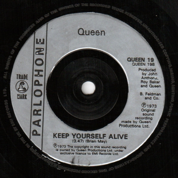 Queen : The Show Must Go On (7", Single)