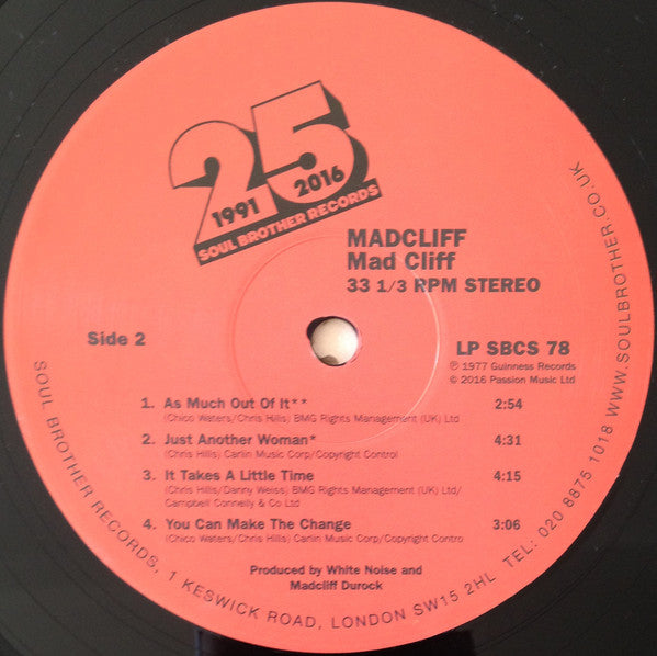 Madcliff : Mad Cliff (LP, Ltd, RE)