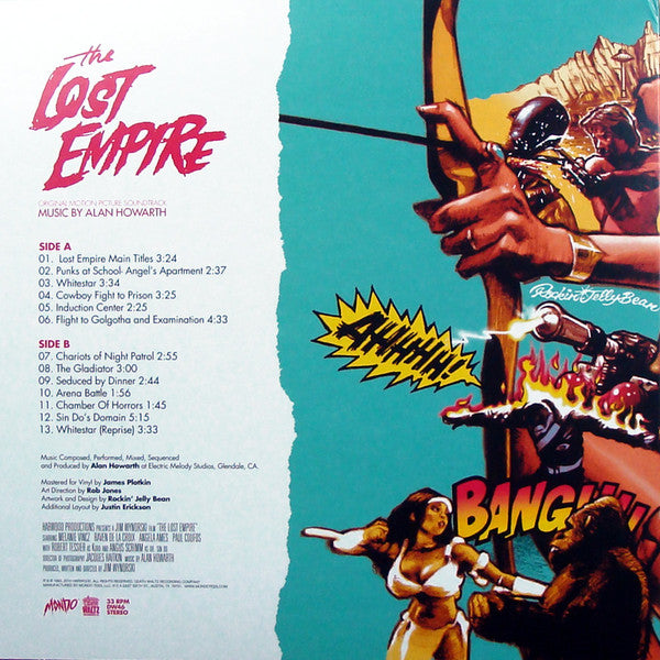 Alan Howarth : The Lost Empire (LP, Ltd, RM, 180)