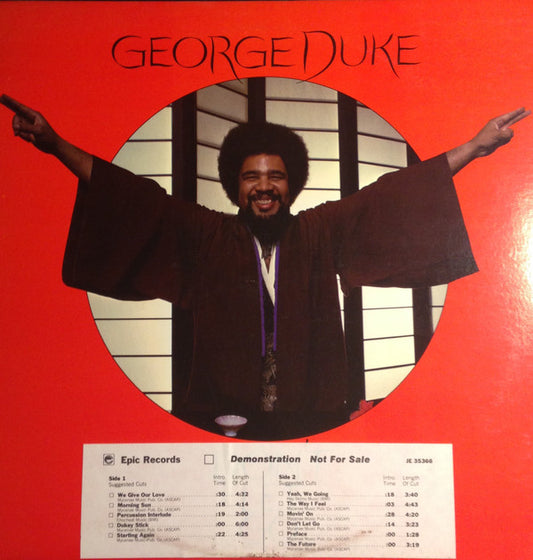 George Duke : Don't Let Go (LP, Album, Promo)