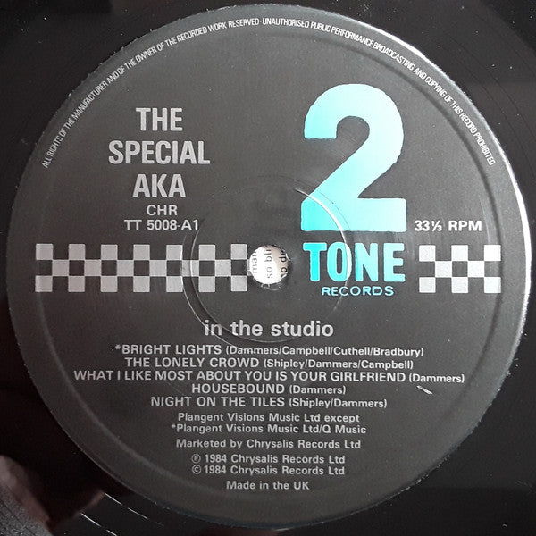 The Special AKA : In The Studio (LP, Album)