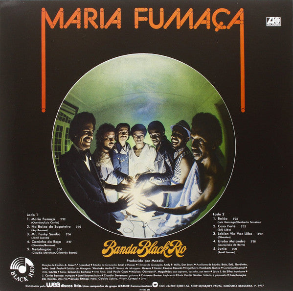 Banda Black Rio : Maria Fumaça (LP, Album, RE)