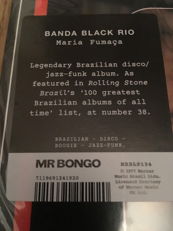 Banda Black Rio : Maria Fumaça (LP, Album, RE)
