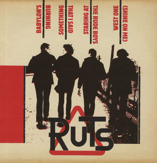 The Ruts : 4 Track EP (12", EP)
