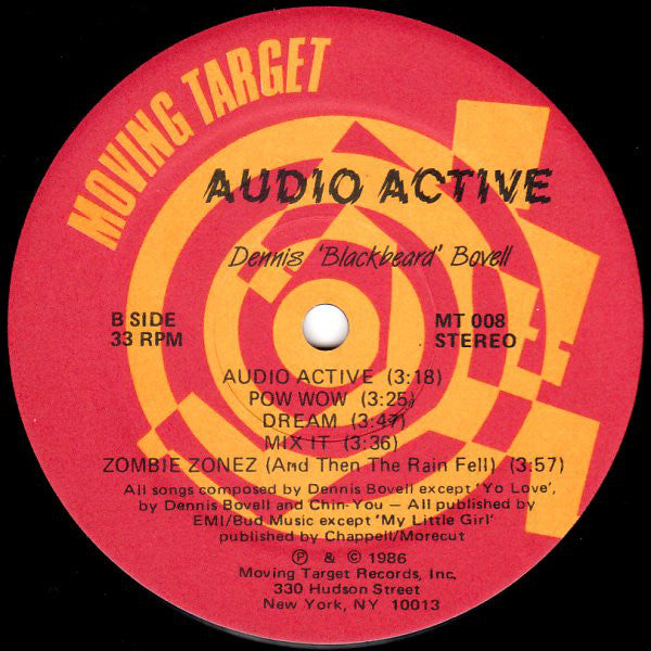 Dennis Bovell And The Dub Band : Audio Active (LP, Album)