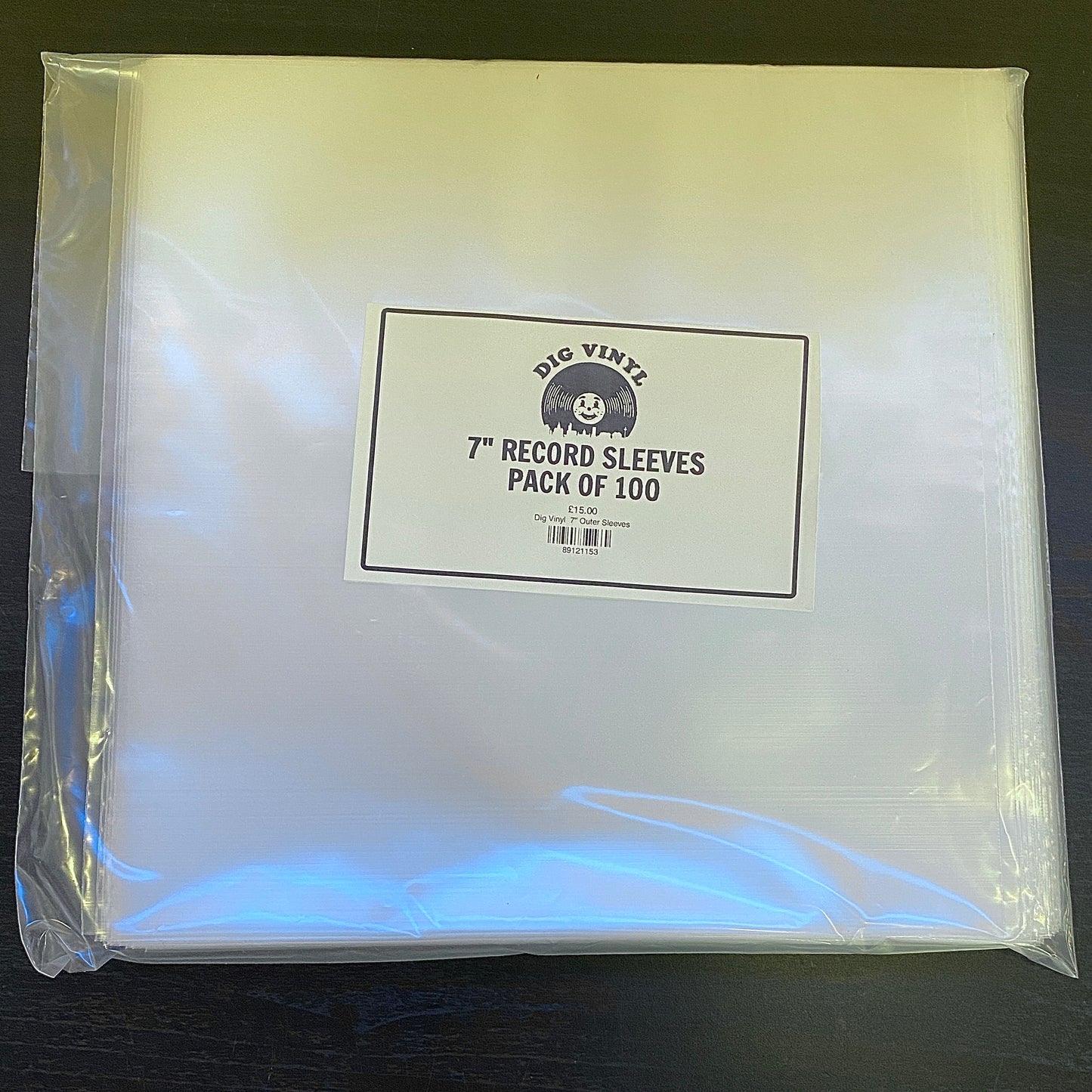 Dig Vinyl 7" Outer Sleeves