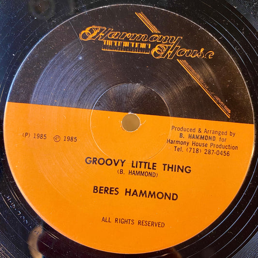 Beres Hammond - Groovy Little Thing (12") (VG+ / Generic)