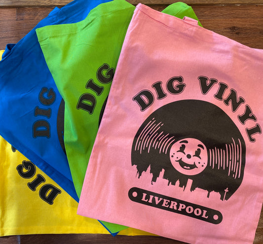 Dig Vinyl Liverpool Skyline Bag