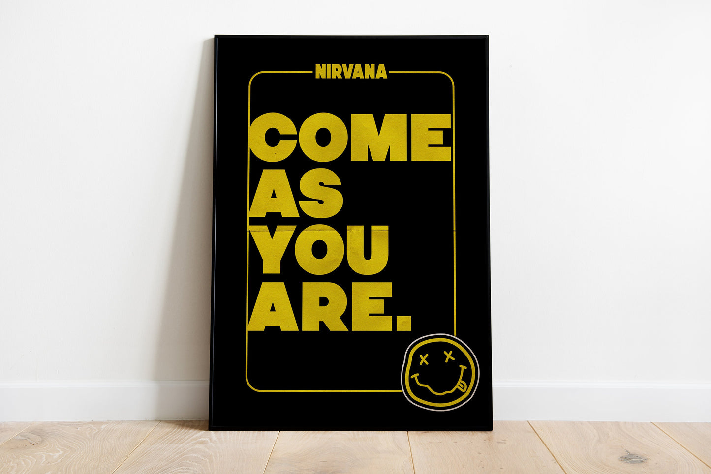 Nirvana Come As You Are - Art Print