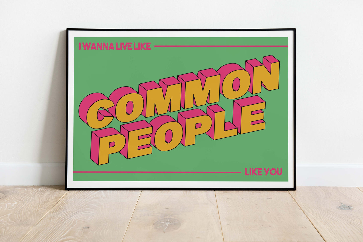 Pulp Common People - Art Print
