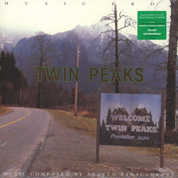 Angelo Badalamenti : Music From Twin Peaks (LP, Album, RE)