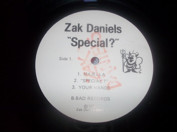 Zak Daniels : "Special?" (12", EP)