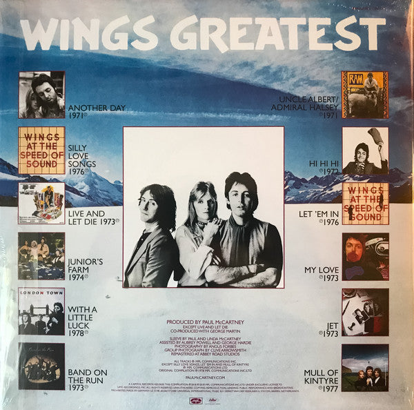 Wings (2) : Wings Greatest (LP, Comp, RE, 180)