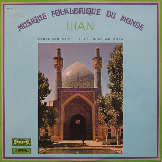 Deben Bhattacharya : Iran (LP, Album, RE)