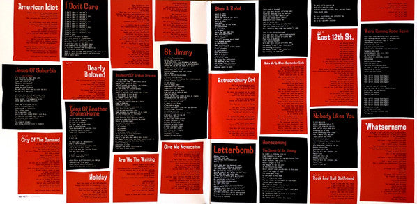 Green Day : American Idiot (2xLP, Album, RP)