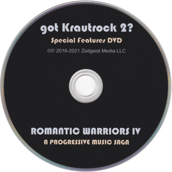 Various : Got Krautrock 2? Special Features DVD (Romantic Warriors IV A Progressive Music Saga) (DVD-V, NTSC, All)